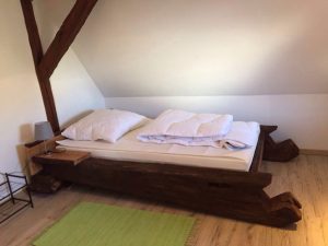 Schlafzimmer Ferienwohnung Donau